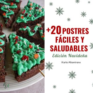 Recetario +20 postres navideños